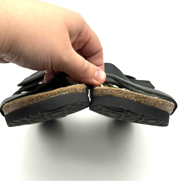 NAOT Kayla Wedge Sandals Strappy Black EU 36 - Picture 4 of 15